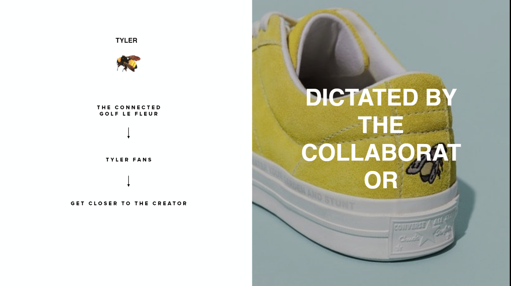 Converse x Tyler The Creator experience